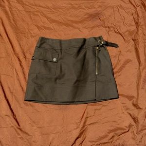 Army Green Michael Kors Skirt